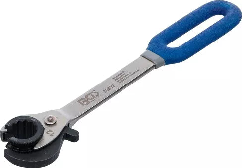 Ratchet Ring Spanner open 12 mm