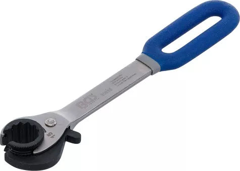 Ratchet Ring Spanner, open 15 mm
