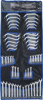 Combination Spanner Assortment Inch / Metric Sizes 50 pcs.