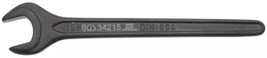 Single Open End Spanner DIN 894 15 mm