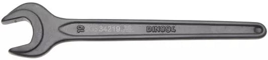 Single Open End Spanner DIN 894 19 mm