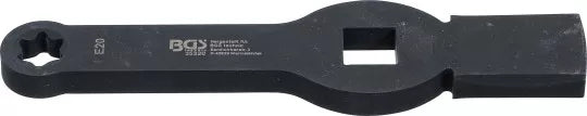 Slogging Ring Spanner E-Type (for Torx) with 2 Striking Faces E20