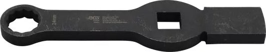Slogging Ring Spanner 12-point with 2 Striking Faces 24 mm