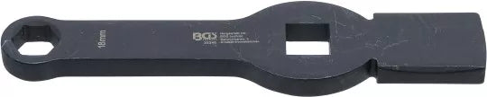 Slogging Ring Spanner Hexagon with 2 Striking Faces 18 mm