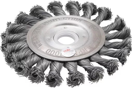 Disc Brush / knotted round Brush Ø 115 mm