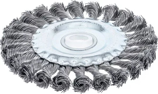 Disc Brush / knotted round Brush Ø 125 mm