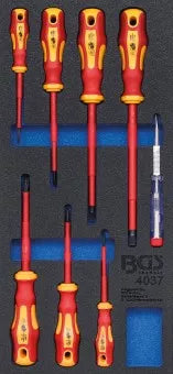 Tool Tray 1/3: VDE Screwdriver Set 8 pcs.