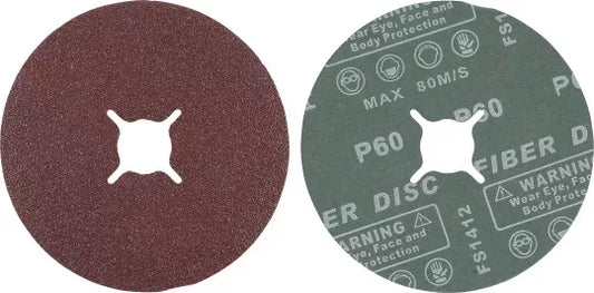 Sanding Pads Set Grain Size 60 Aluminium Oxide 10 pcs.