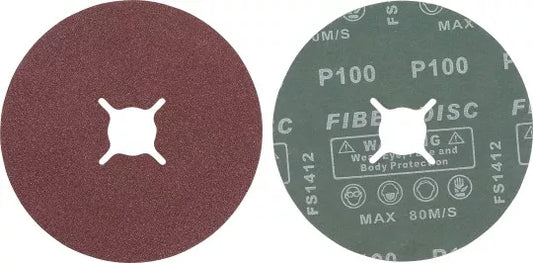 Sanding Pads Set Grain Size 100 Aluminium Oxide 10 pcs.