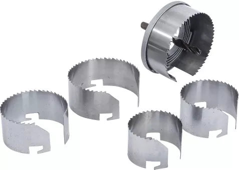 Hole Saw Set Ø 60 - 95 mm depth 35 mm 5 pcs.