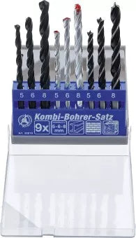 Combination Drill Set 5 - 8 mm 9 pcs.