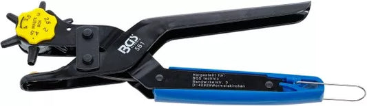 Revolving Punch Pliers with Lever Transmission