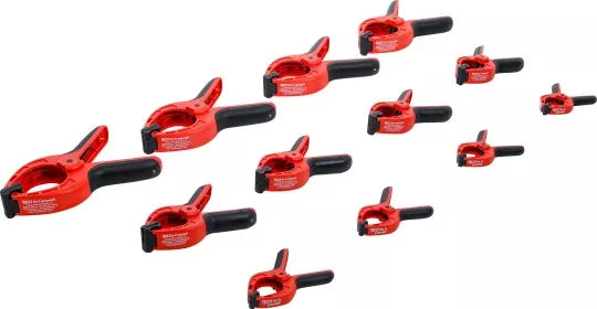 Clamps Set Nylon 85 - 160 mm 12 pcs.