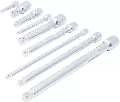 "Wobble" Extension Bar Set 6.3 mm (1/4") / 10 mm (3/8") / 12.5 mm (1/2") 9 pcs.