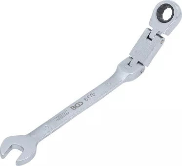 Double-Joint Ratchet Combination Wrench adjustable 10 mm
