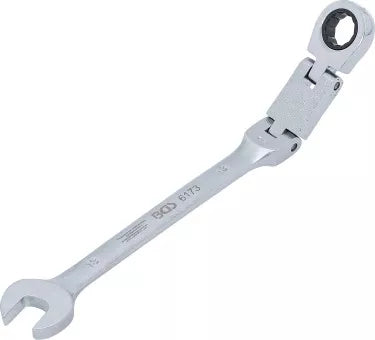 Double-Joint Ratchet Combination Wrench adjustable 13 mm