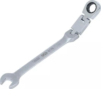 Double-Joint Ratchet Combination Wrench adjustable 15 mm
