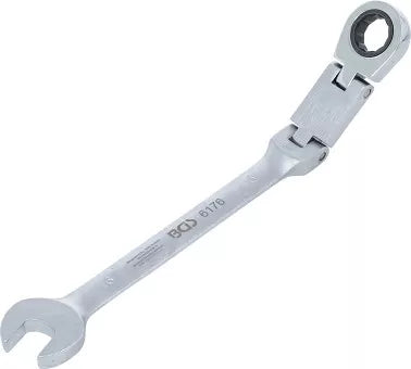 Double-Joint Ratchet Combination Wrench adjustable 16 mm