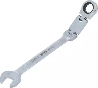 Double-Joint Ratchet Combination Wrench adjustable 19 mm