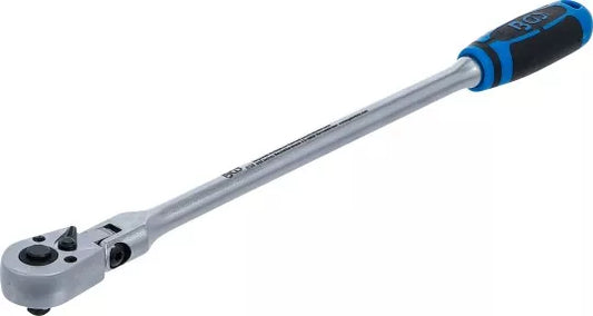Flexible Ratchet lockable extra long external square 6.3 mm (1/4") 304 mm