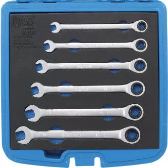 Ratchet Combination Wrench Set 8 - 13 mm 6 pcs.