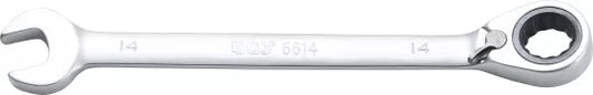 Ratchet Combination Wrench reversible 14 mm