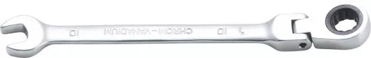 Ratchet Combination Wrench adjustable 10 mm