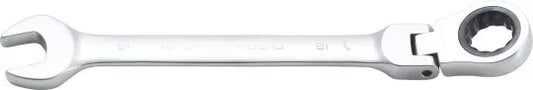 Ratchet Combination Wrench adjustable 18 mm