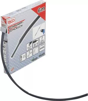 Shrink Tube Box black Ø 5 mm 6 m