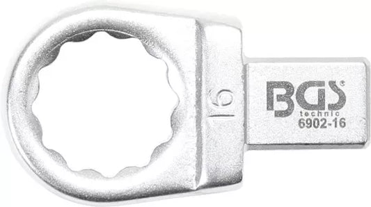 Push Fit Ring Spanner 16 mm Square Size 9 x 12 mm