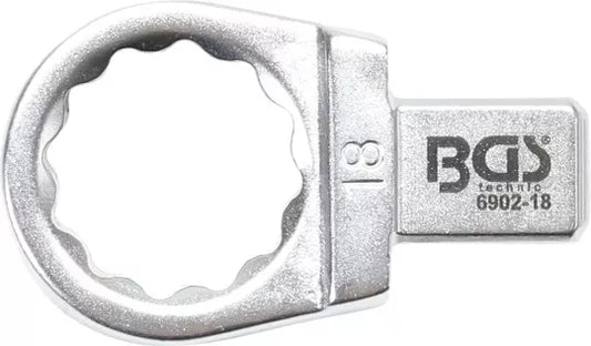 Push Fit Ring Spanner 18 mm Square Size 9 x 12 mm