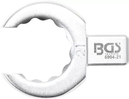 Push Fit Ring Spanner open Type 21 mm Square Size 9 x 12 mm