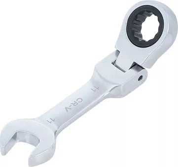 Ratchet Combination Wrench short adjustable 11 mm