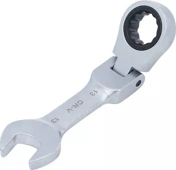 Ratchet Combination Wrench short adjustable 13 mm