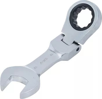 Ratchet Combination Wrench short adjustable 19 mm
