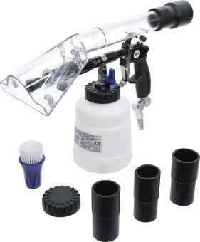 Twister Cleaning Gun with Brush and Extractor Attachment 7 pcs.