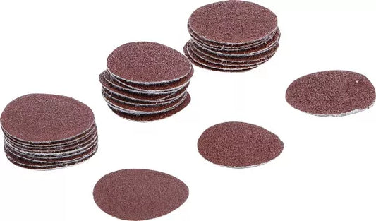 Sanding Pads for Eccentric Sanders Ø 30 mm K 60 - 80 - 120 30 pcs.