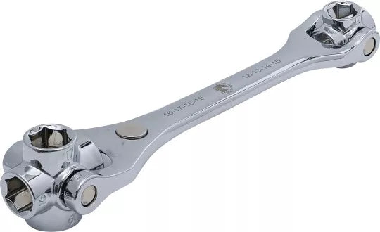 Special Wrench 8-in-1 hexagon 12 - 19 mm