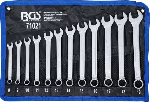Combination Spanner Set 8 - 19 mm 12 pcs.