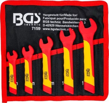VDE Single Open End Spanner Set 7 - 14 mm 5 pcs.