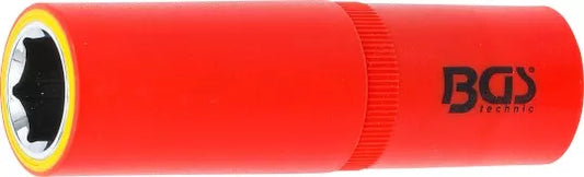 VDE Socket, Hexagon 12.5 mm (1/2") Drive 16 mm
