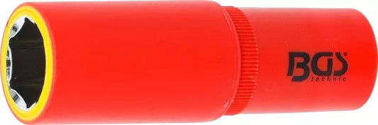 VDE Socket, Hexagon 12.5 mm (1/2") Drive 19 mm