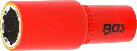 VDE Socket, Hexagon 12.5 mm (1/2") Drive 22 mm
