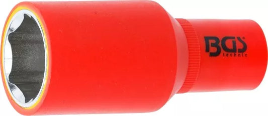 VDE Socket, Hexagon 12.5 mm (1/2") Drive 27 mm