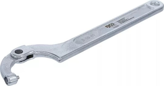Adjustable Hook Wrench with Pin 50 - 80 mm