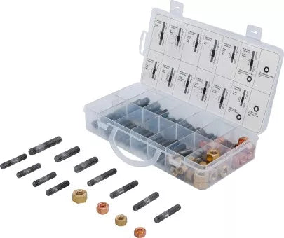 Intake / Exhaust Manifold Stud and Nut Assortment 100 pcs.