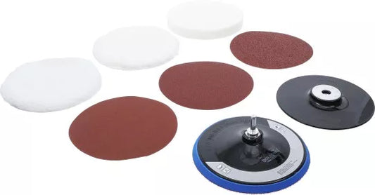 Grinding and Polishing Set Ø 180 mm 8 pcs.