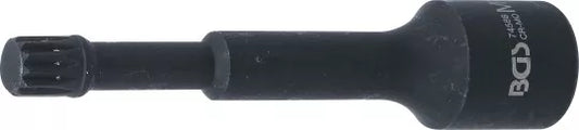 Special Impact Bit Socket Length 115 mm 12.5 mm (1/2") Drive Spline (for XZN) M12 for VAG