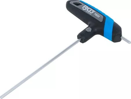 Screwdriver with T-Handle internal Hexagon 3 mm