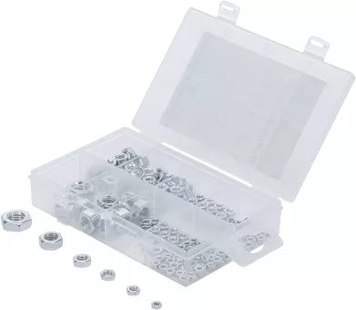 Nut Assortment M3 - M10 150 pcs.